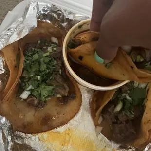 birria tacos