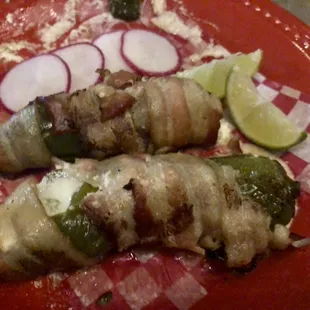 Stuffed jalapeños