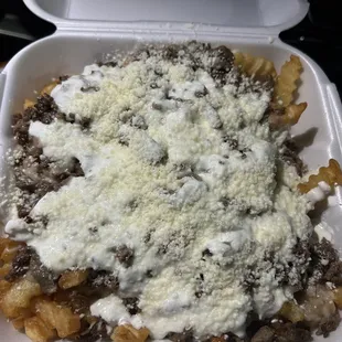 Asada fries!