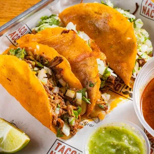 brisket quesabirria tacos