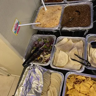 Taco bar
