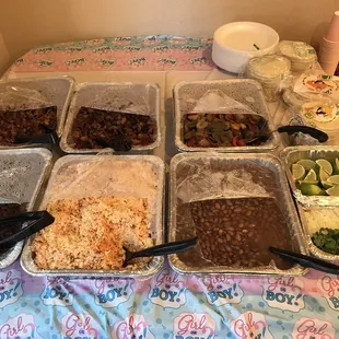 So much food!!!