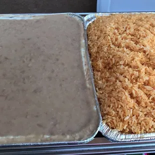 Side of Beans and Rice