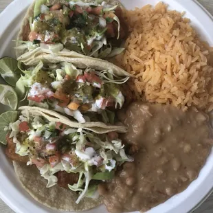 Fish Tacos Baja Style...