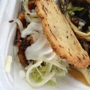 Pork gordita