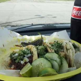 When I say taco, you say taco, taco, taco (&amp; a bottle of coke)