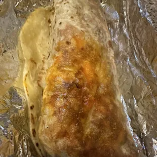 Chorizo Potato and Eggs Burrito