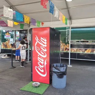 a coca cola vending machine