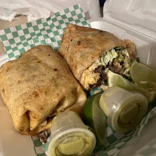 Asada burrito