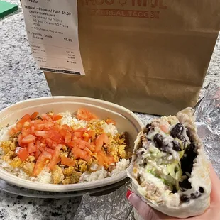 food, burritos and wraps