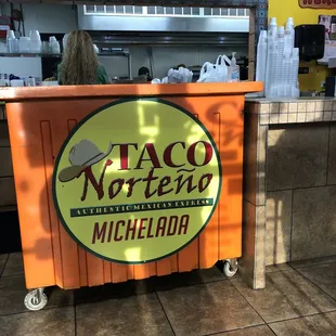 a sign for a mexican restaurant