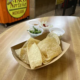 Free Chips from the warmer