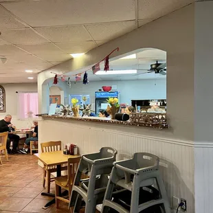 interior, sushi and sashimi