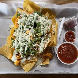Chicken Pibil Nachos