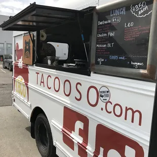 The food truck when at GrainWorks brewing