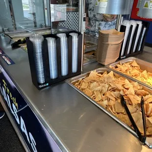 the food being served