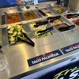 salads, interior