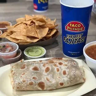 Steak burrito