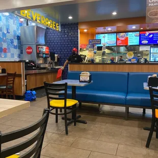 Lobby and ordering area