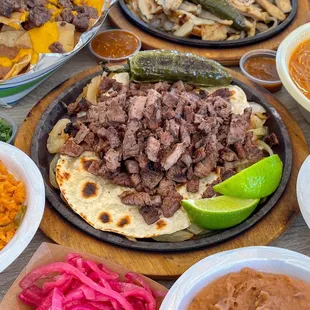 Parrillada Beef Fajitas