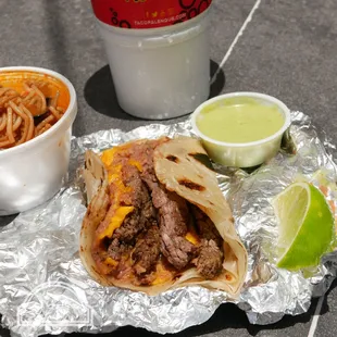 tacos, food