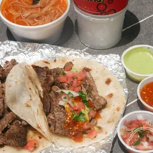 tacos, food
