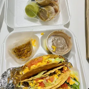 The Crispy Taco Plate