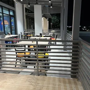Outside patio