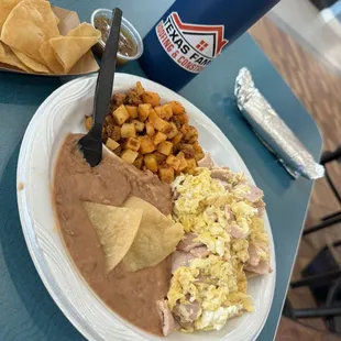 Ham &amp; Egg Plate