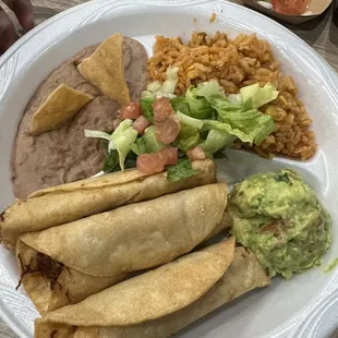 Plate Flautas Ck Guisada