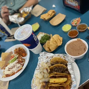 Chips and salsa included
