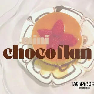 Un mini choco flan