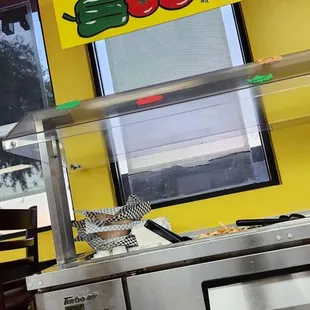 the inside of a restaurant