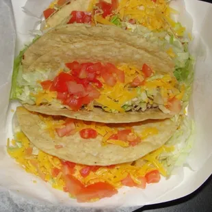 Hard Shell Chicken Tacos