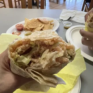 Fish Burrito