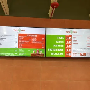 Current 2024 menu, opening weekend!