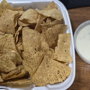 Chips and queso