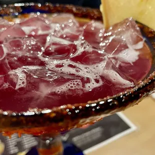 Prickly pear margarita