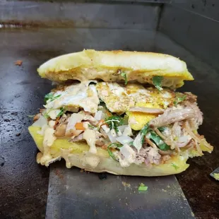 Carnitas torta