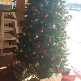 They're in the holiday spirit!