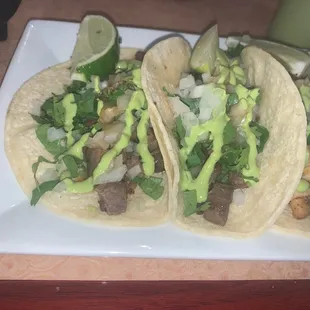 Tacos carne asada