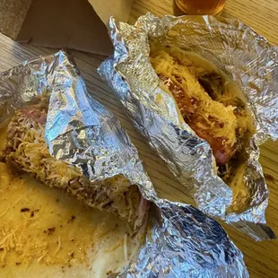 Loaded tacos...