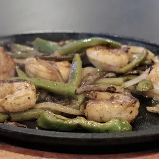 Shrimp Fajitas