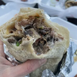 Suadero Burrito