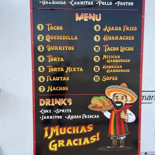 New owners, new reduced menu. Specials on the weekends.