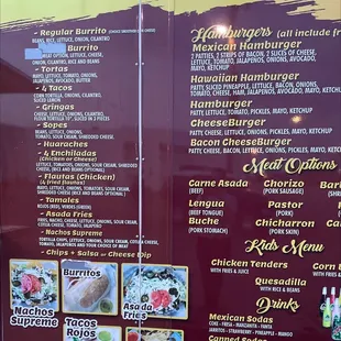 Lots of options. Al Pastor Street Tacos are fantastic! Try this food truck!