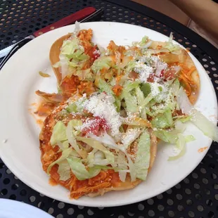 Chicken Tinga Tostadas