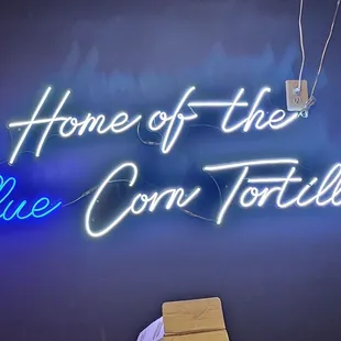 Blue Corn Tortillas are unique