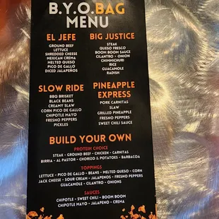 Any size! Bring your own bag!!