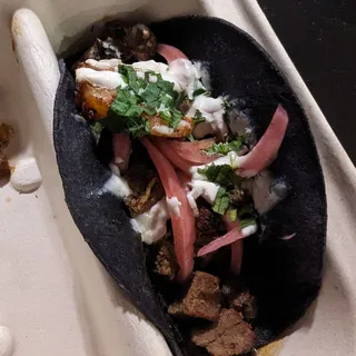 Elote Surf & Turf Taco